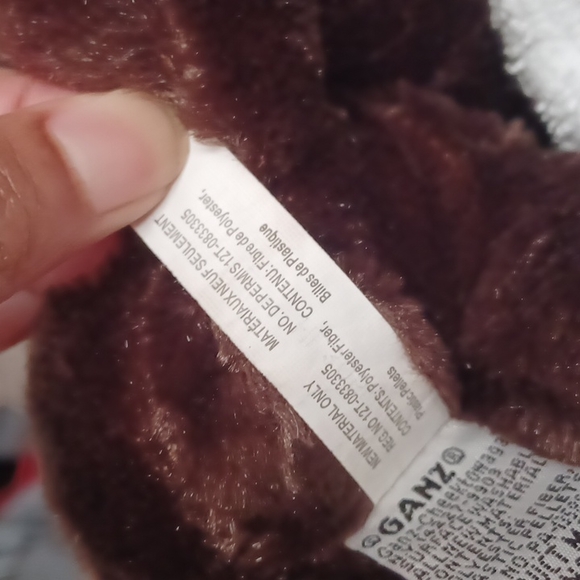 -Ganz Webkinz "Mocha Pup" brown dog plush  stuffed animal - Picture 14 of 15
